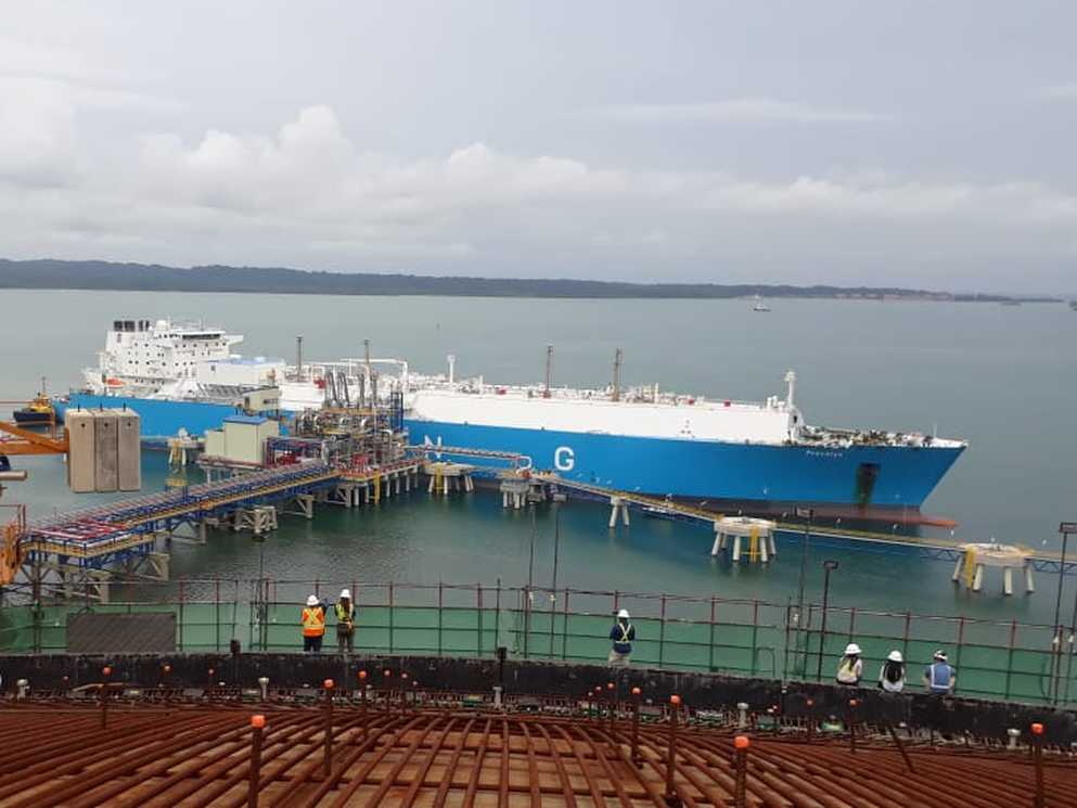 BAM ICONSA jv hands over LNG jetty for Costa Norte LNG Terminal in Panama