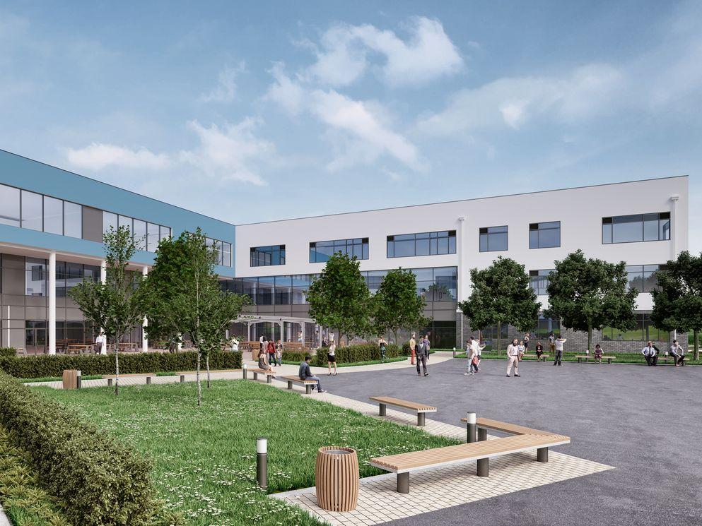 Artists impression Great Western Academy