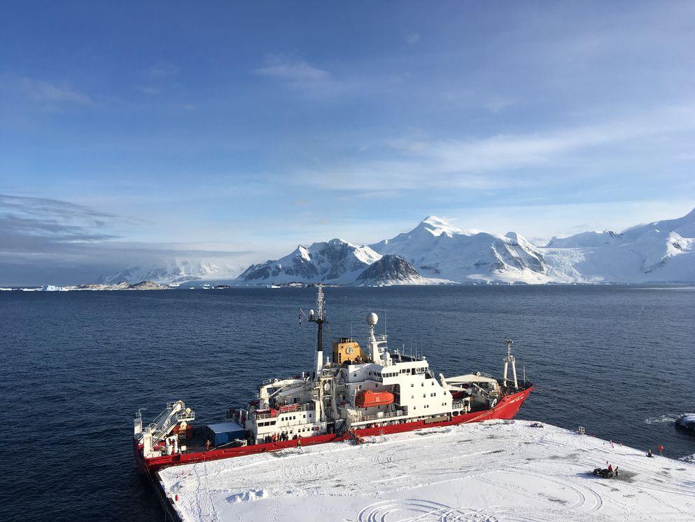 New Antarctic wharf ready for the RRS Sir David Attenborough