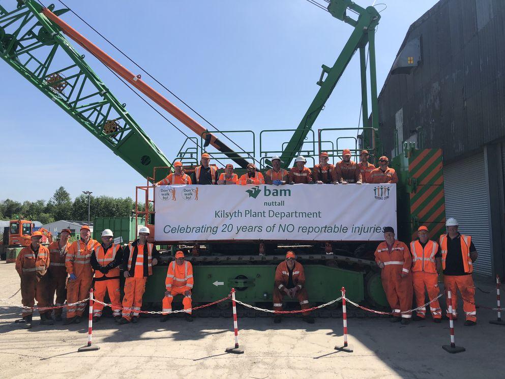 Kilsyth celebrating 20 years without a reportable accident