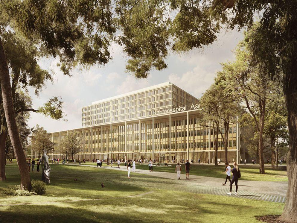 Artist's impression Kantonsspital