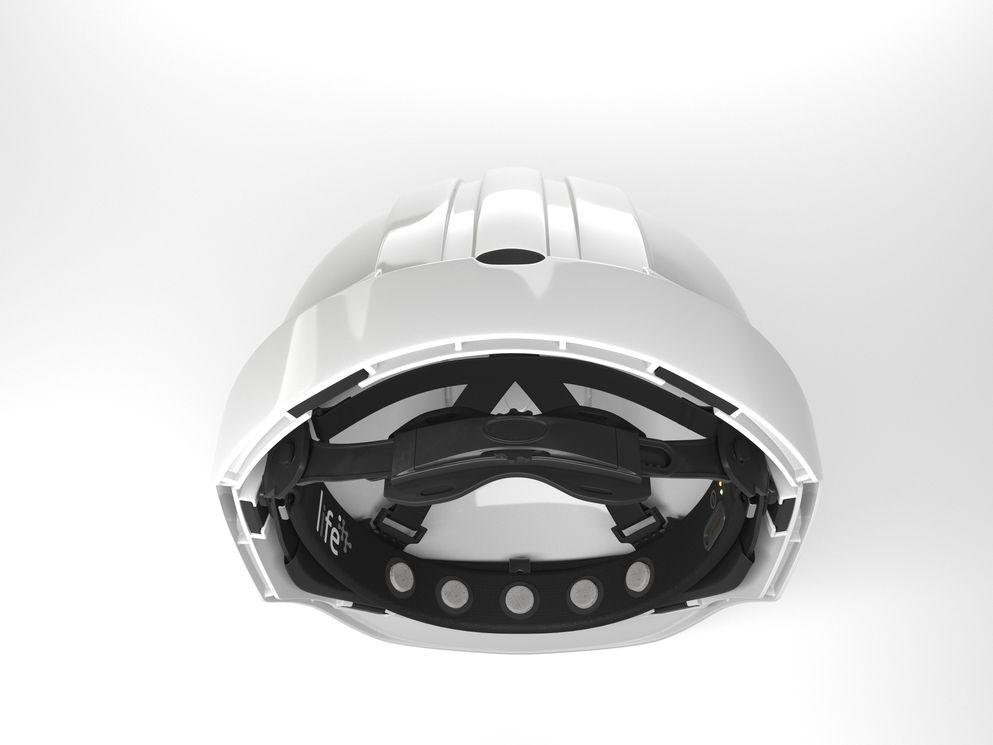 Hardhat with lifeband