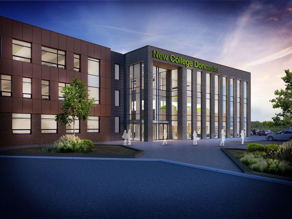 Doncaster’s new sixth form college appoints builders for £20 million scheme