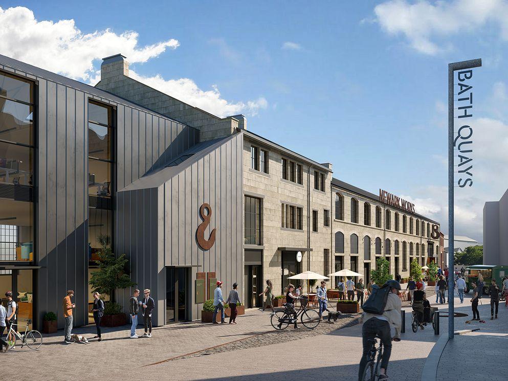 Artist's impression Bath Quays