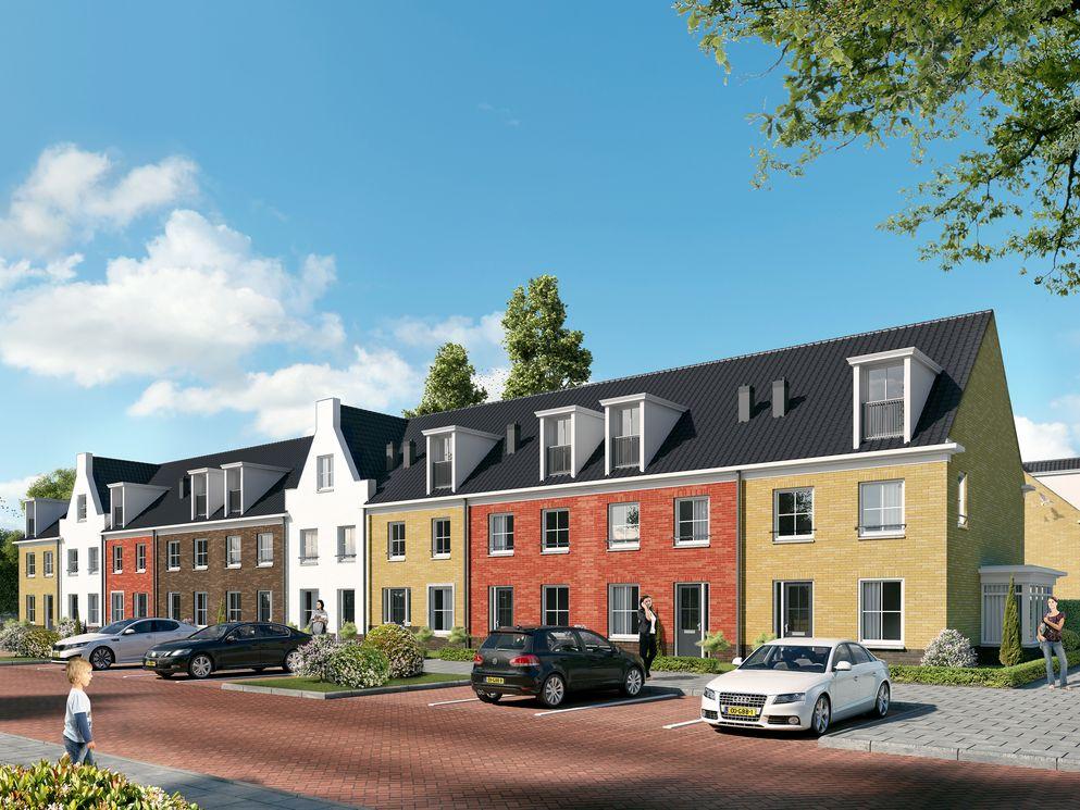Artists impression De Kruidengaerde in Alphen aan den Rijn