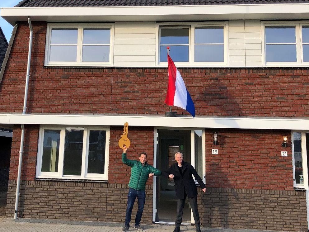 Symbolische sleuteloverdracht