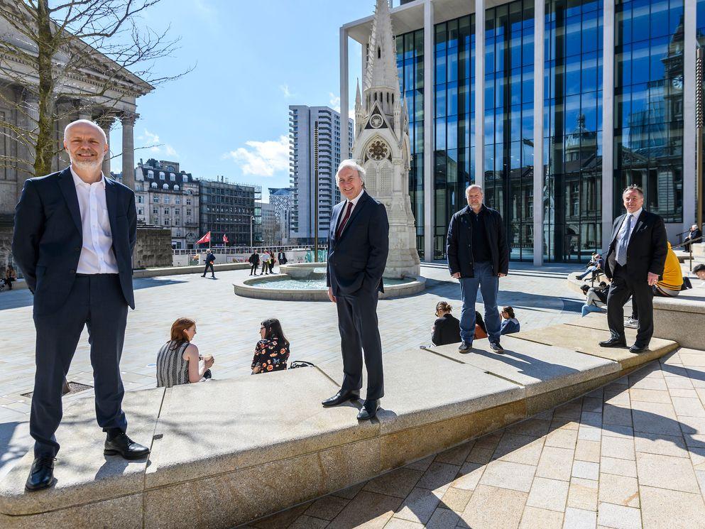 Chamberlain Square re-opens at Paradise