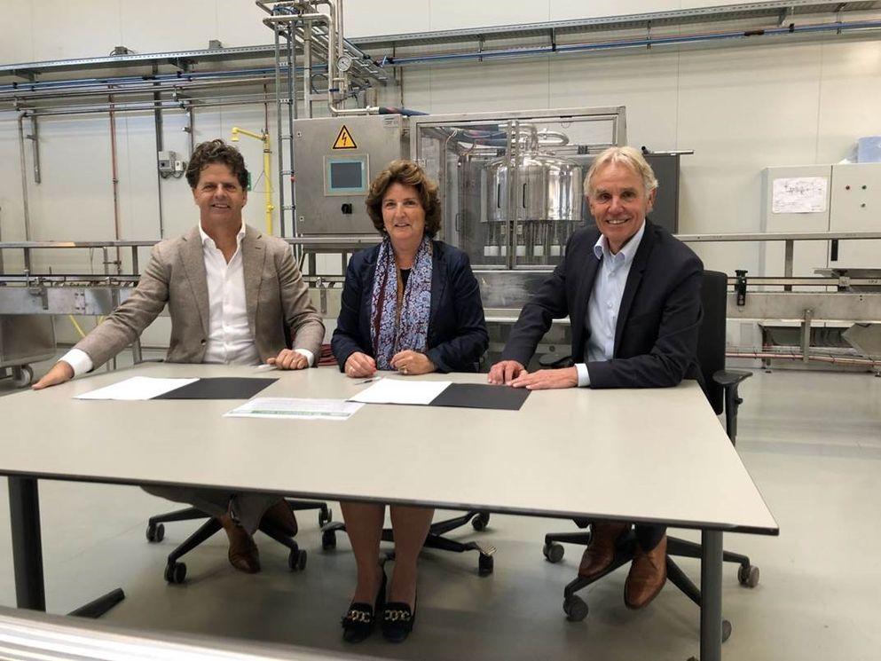 Ondertekening partnership-convenant