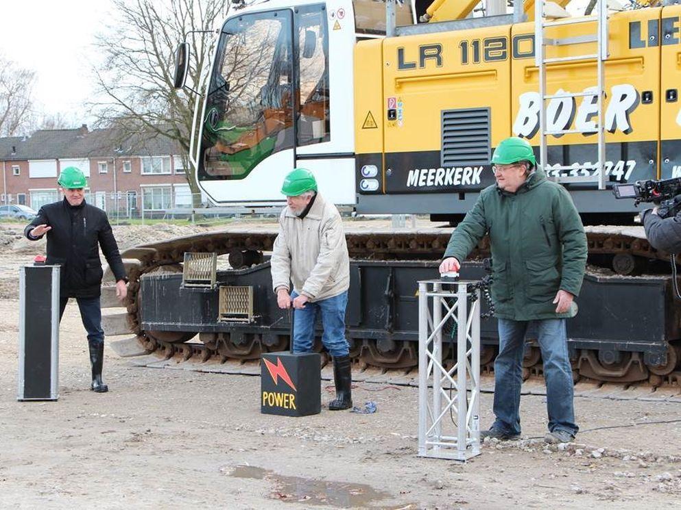 Daandels, Fonteijn en Van Gurp geven het symbolische startsein