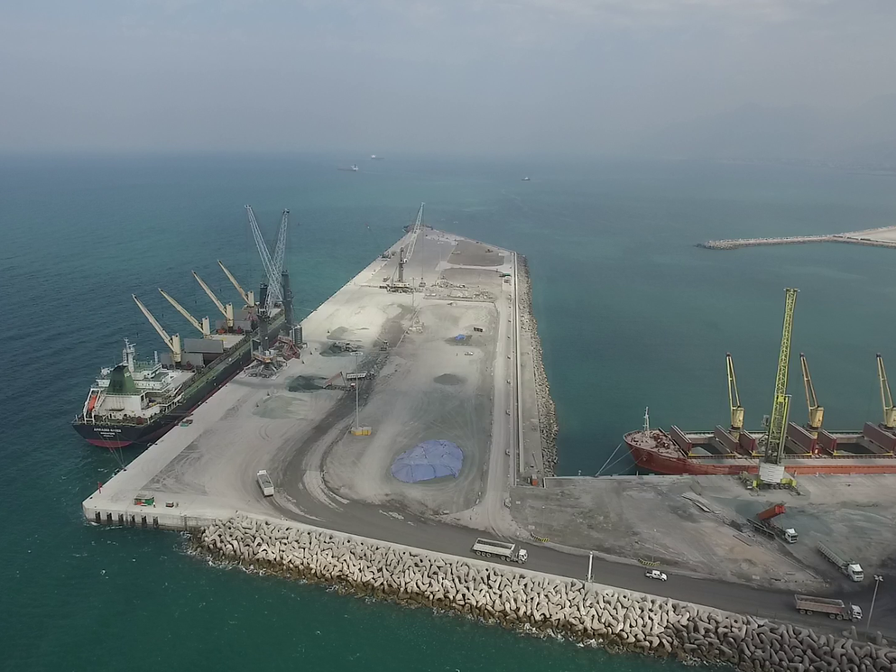 Saqr Port expansion in Ras Al Khaimah, United Arab Emirates
