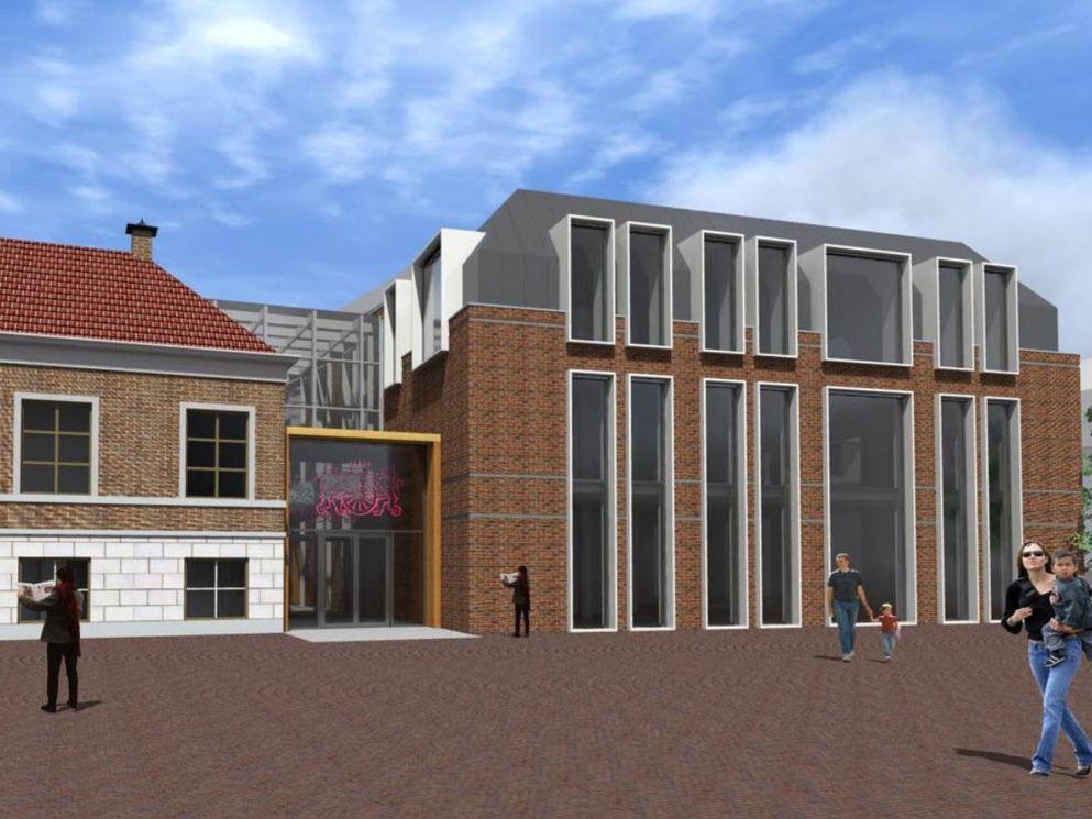 Artists impression Stadhuis Wageningen