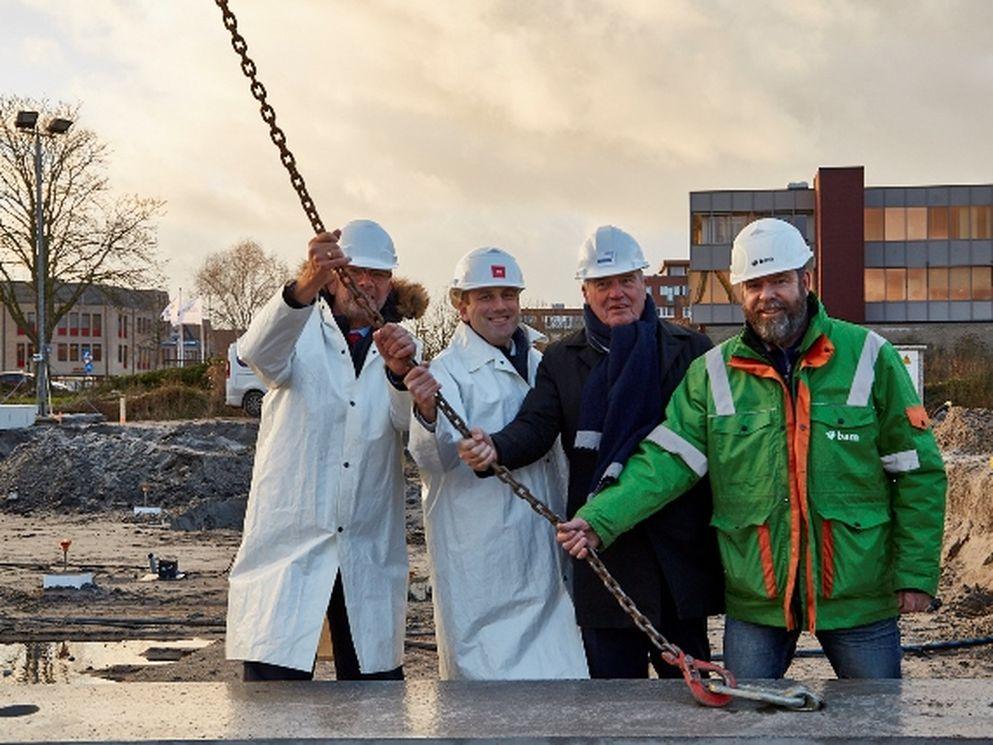 Symbolische handeling startsein bouw Klein Where in Purmerend