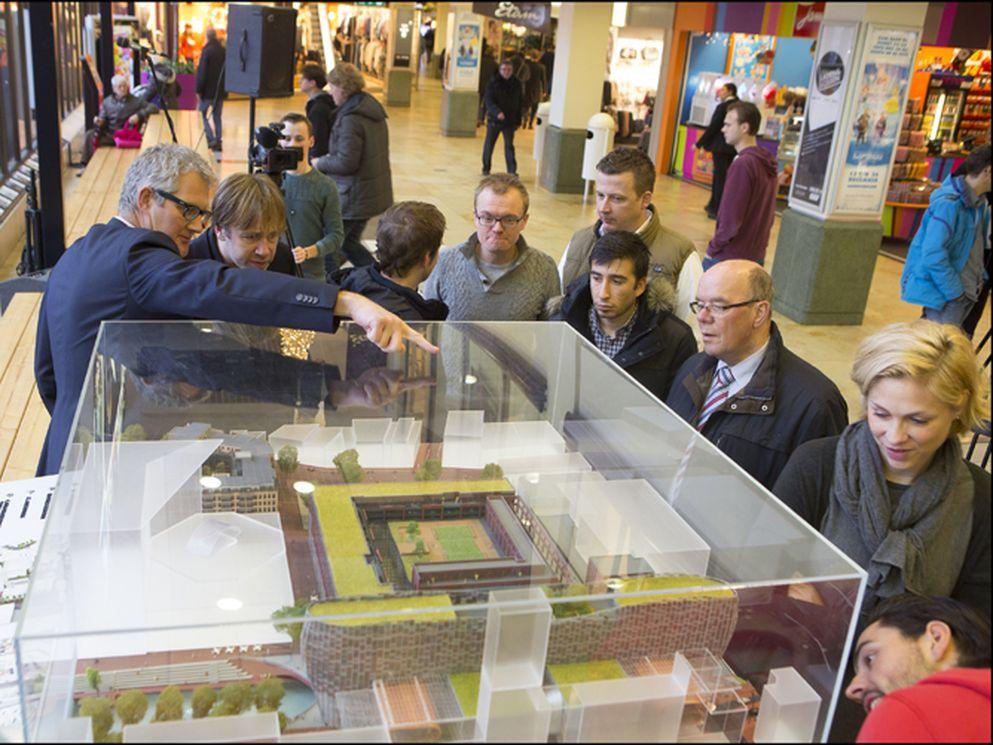 Hoog Catharijne opent Bouwtheater op de Radboudtraverse