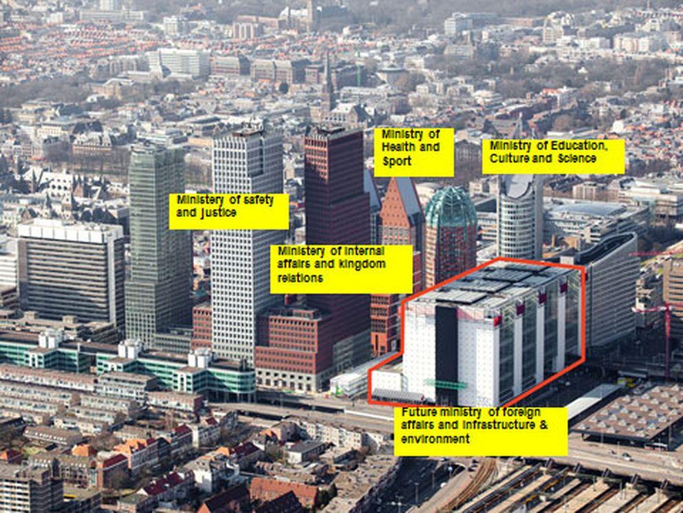 Contract for the renovation of the government office at Rijnstraat 8 in The Hague awarded to BAM, ISS and OMA