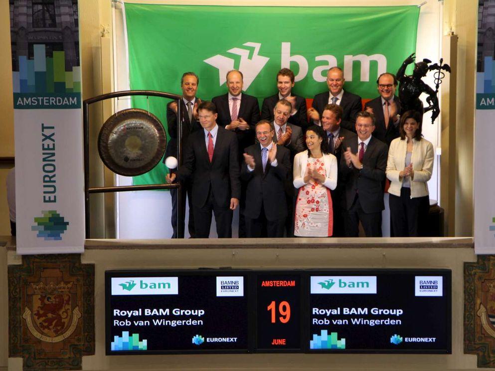 BAM marks its 55th anniversary of listing by sounding the gong