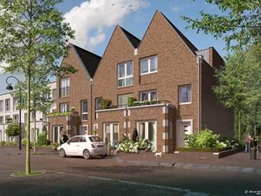 Laatste woningen Deo Neo in Haarlem verkocht; wethouder Van Spijk verricht officiële handeling voor start bouw laatste fase