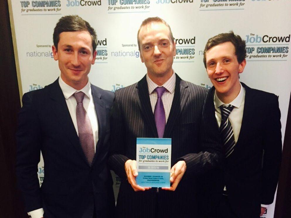 From left: Sam Winter, Nigel Kibler and Myles Cole-Ganney