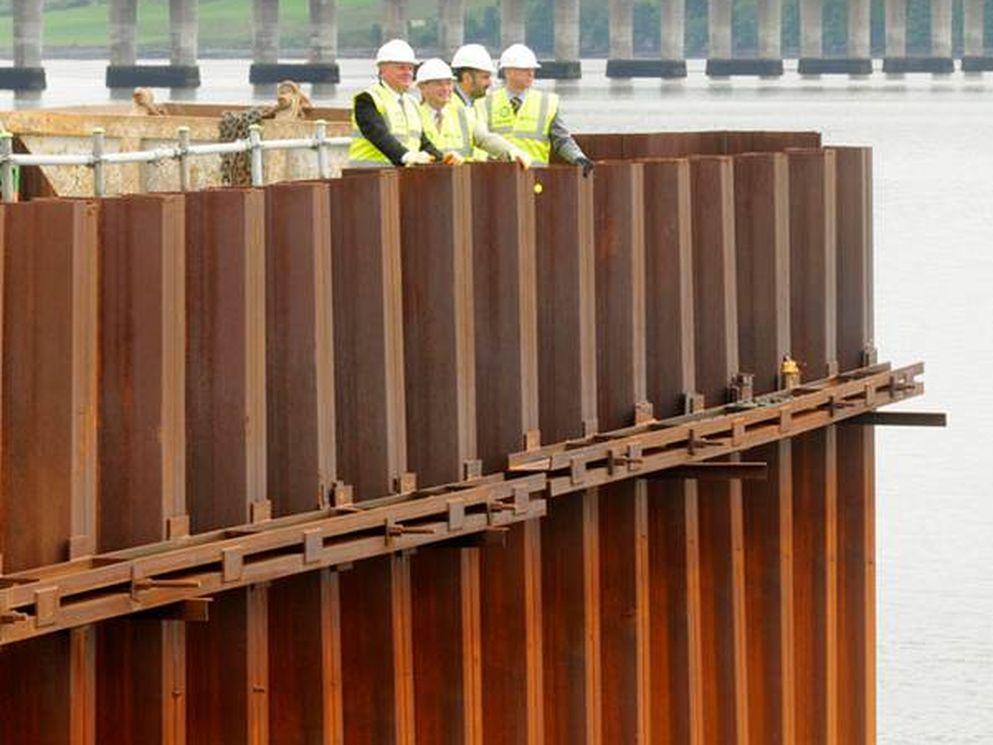 First major construction milestone for V&A Dundee