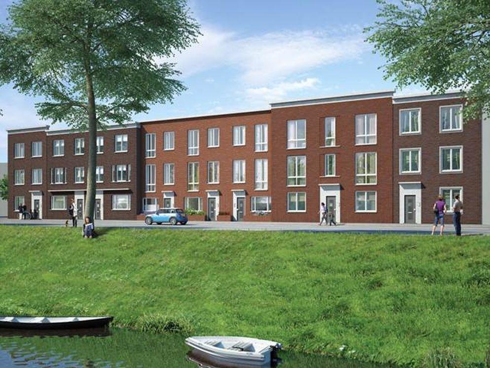 Officiële handeling realisatie acht stadswoningen in laatste fase Drie Hoefijzers Zuid; Drie Hoefijzers fase 2 staat in de startblokken