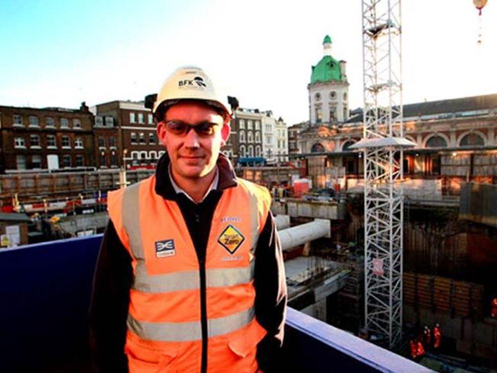 Tom Moore, the winner of the Baroness Platt of Writtle IENG Award 2015.