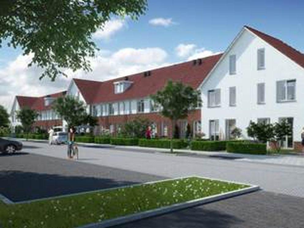 AM en BAM Woningbouw geven startsein bouw De Grienden in Berkel en Rodenrijs; wethouder Abee verricht officiële handeling