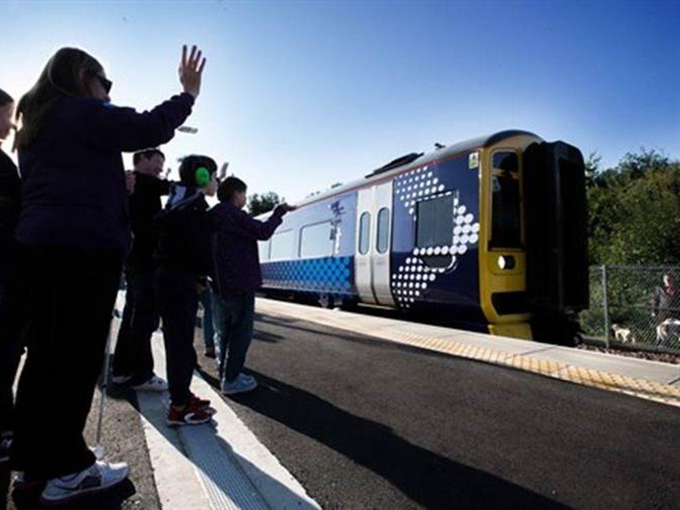 Rail services make historic Borders return