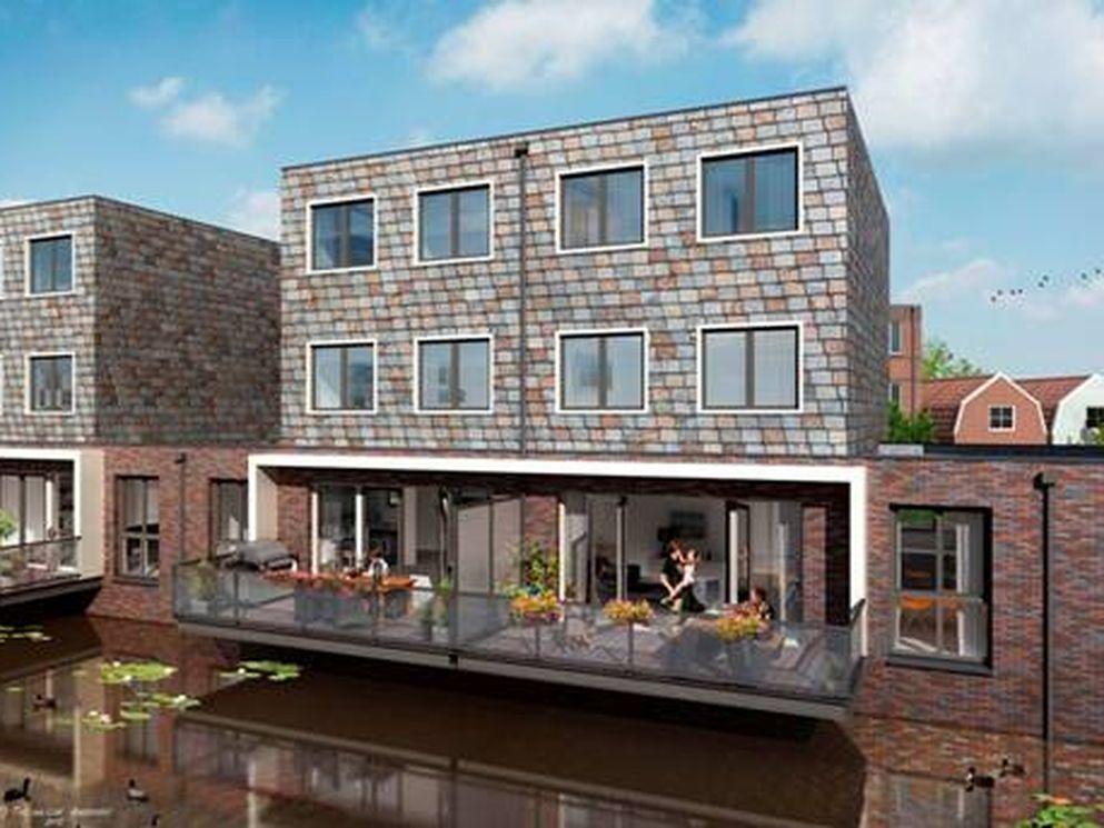 AM geeft startsein verkoop woningen De Boompoort in Alkmaar; wonen aan het water in plan Schelphoek nabij stadscentrum