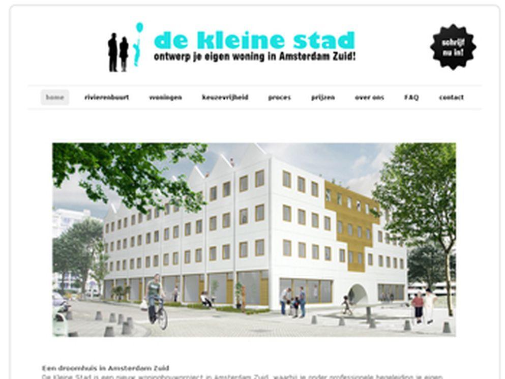 Website De Kleine Stad 