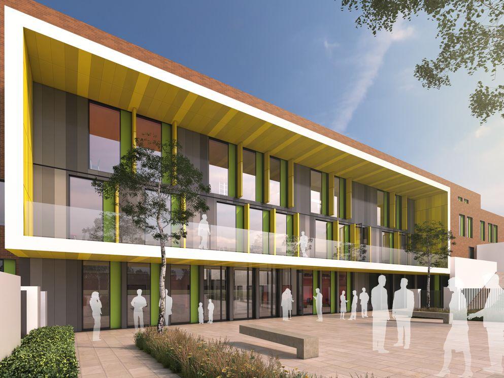 Artists impression new academy on Don Valley site in Sheffield