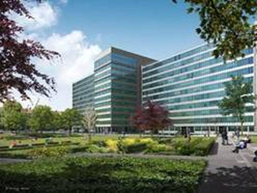Start bouw studenten- en starterswoningen in voormalig GAK-kantoor aan Bos en Lommerplantsoen in Amsterdam