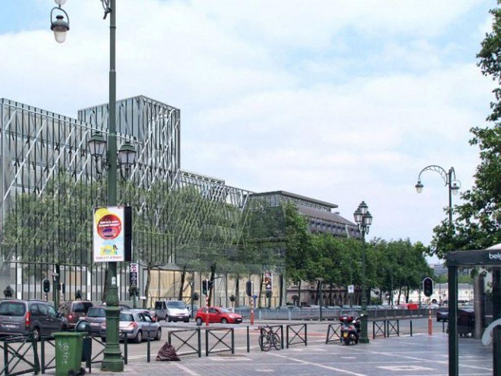 Artist impression new headoffice AXA Belgium
