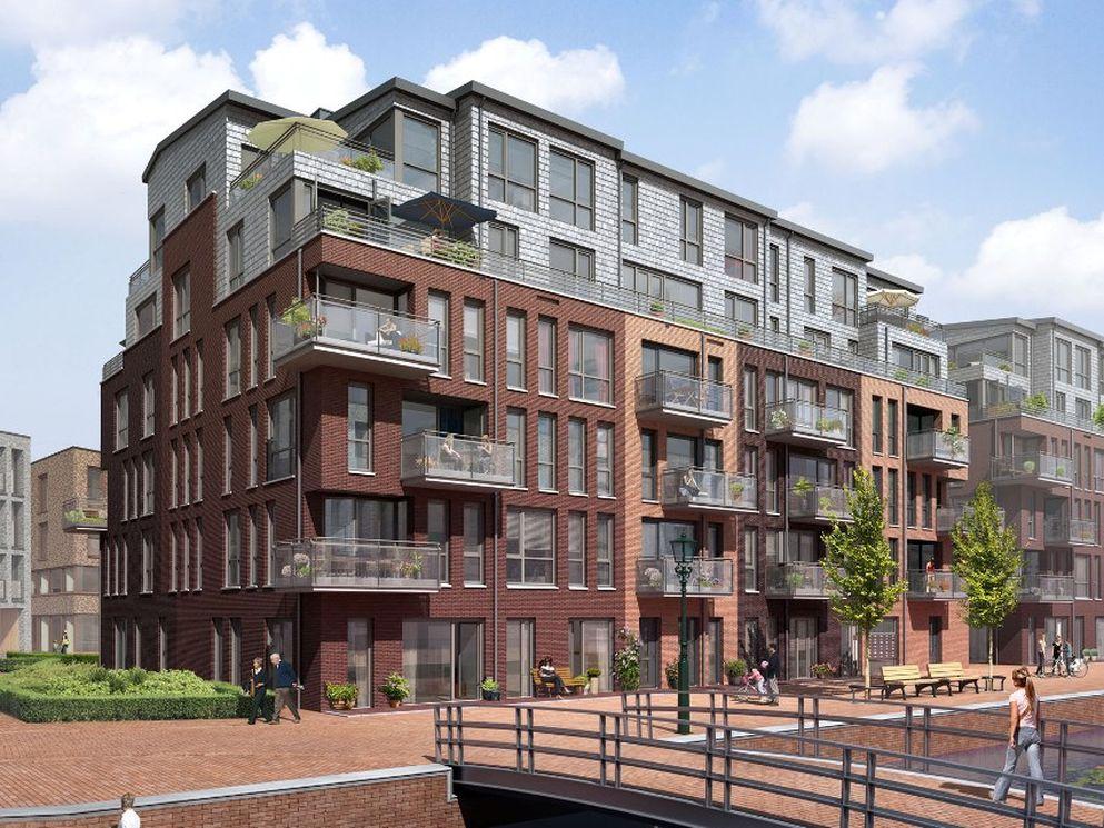AM geeft startsein bouw appartementen De Oosterkolk en De Westerkolk in Alkmaar