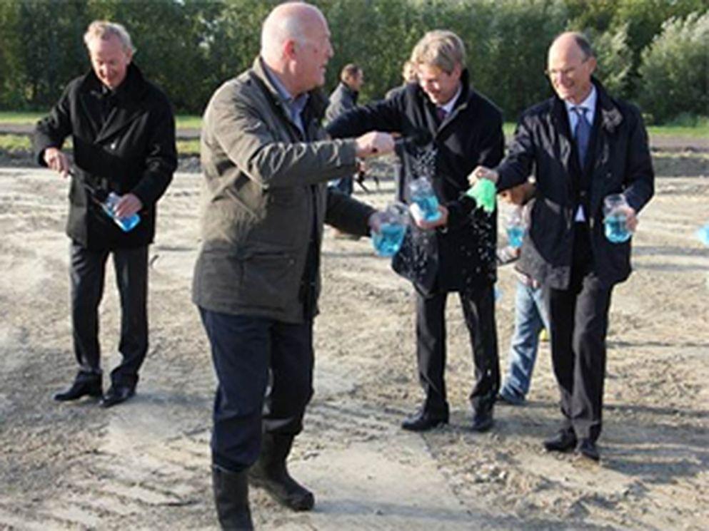 Inwijding bouwterrein WaterCampus