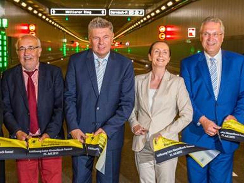 Tunnel Luise-Kiesselbach-Platz eröffnet