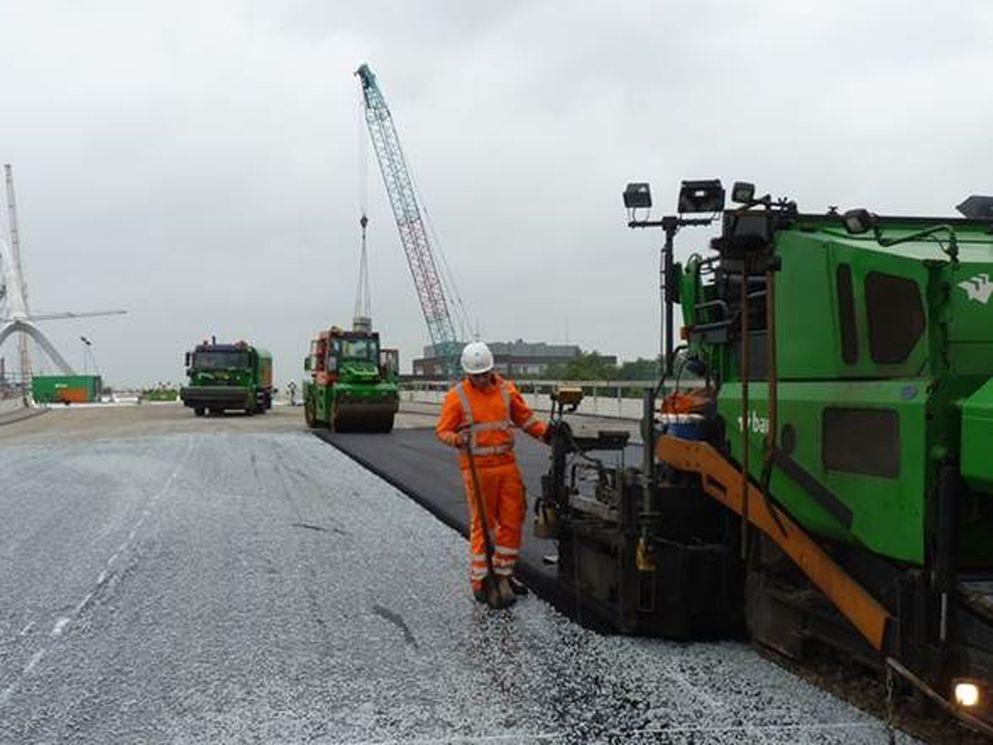 Aanleg proefvak A4 met onderhoudsvrije integraalvoegen