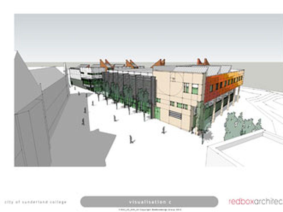 Sports and arts buildings for Sunderland College