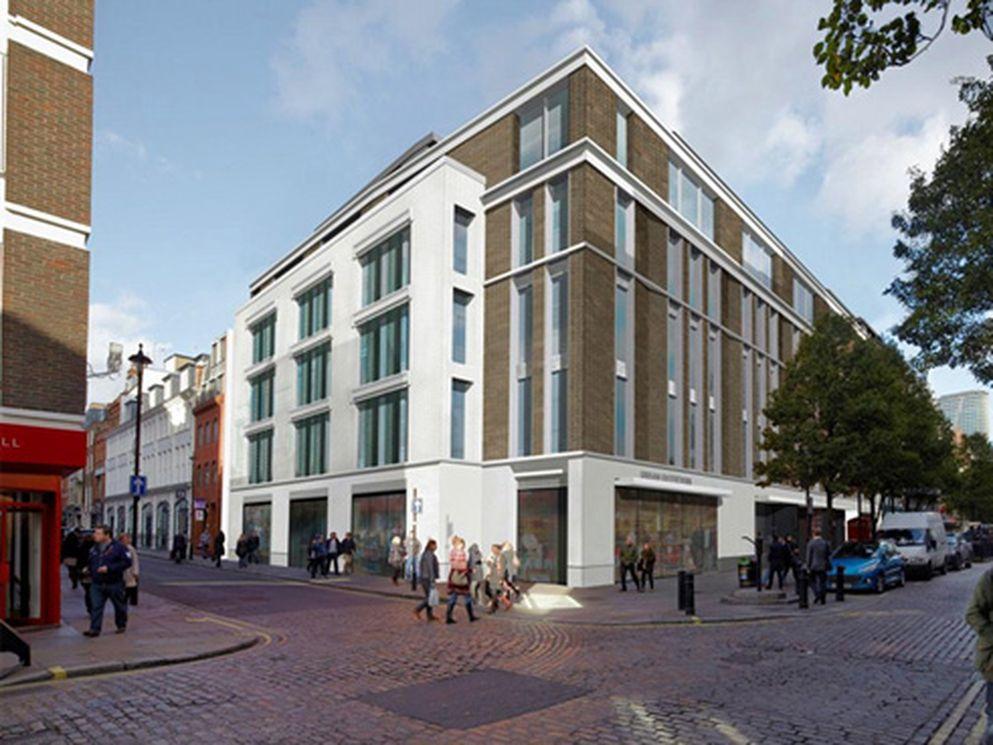 Artist impression St. Lawrence House in Soho