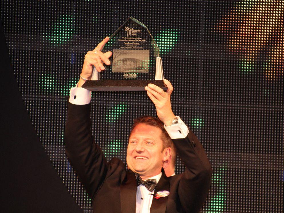 Steve Roome, Britain’s Construction Manager of the Year