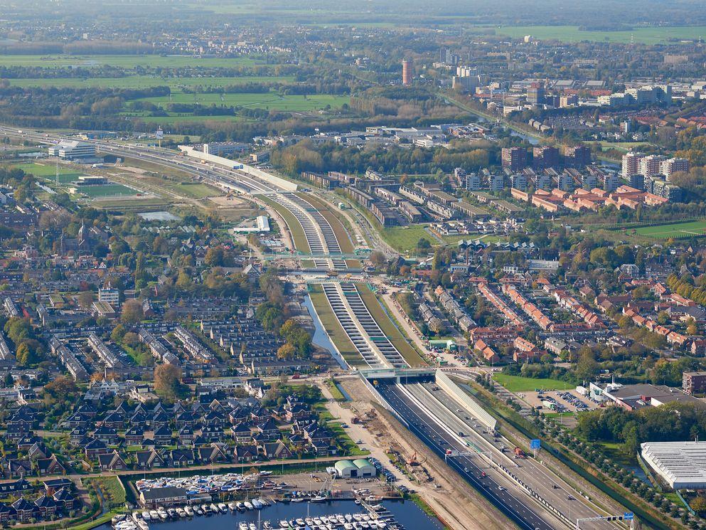 Wegverbreding A4 Burgerveen - Leiden gerealiseerd