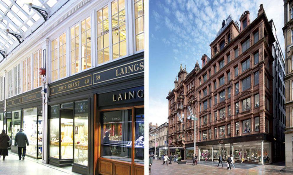 BAM Properties verhuurt winkelpand Buchanan Street in Glasgow aan Nike