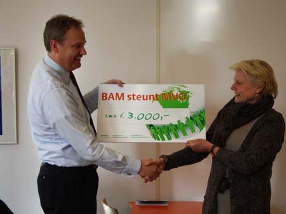 BAM Woningbouw Deventer steunt instellingen met inzet, visie en lef
