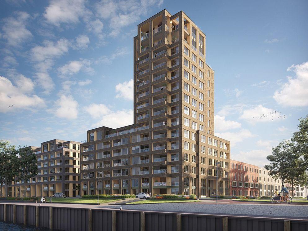 AM en Dura Vermeer geven startsein realisatie 58 appartementen in Hefkwartier te Rotterdam
