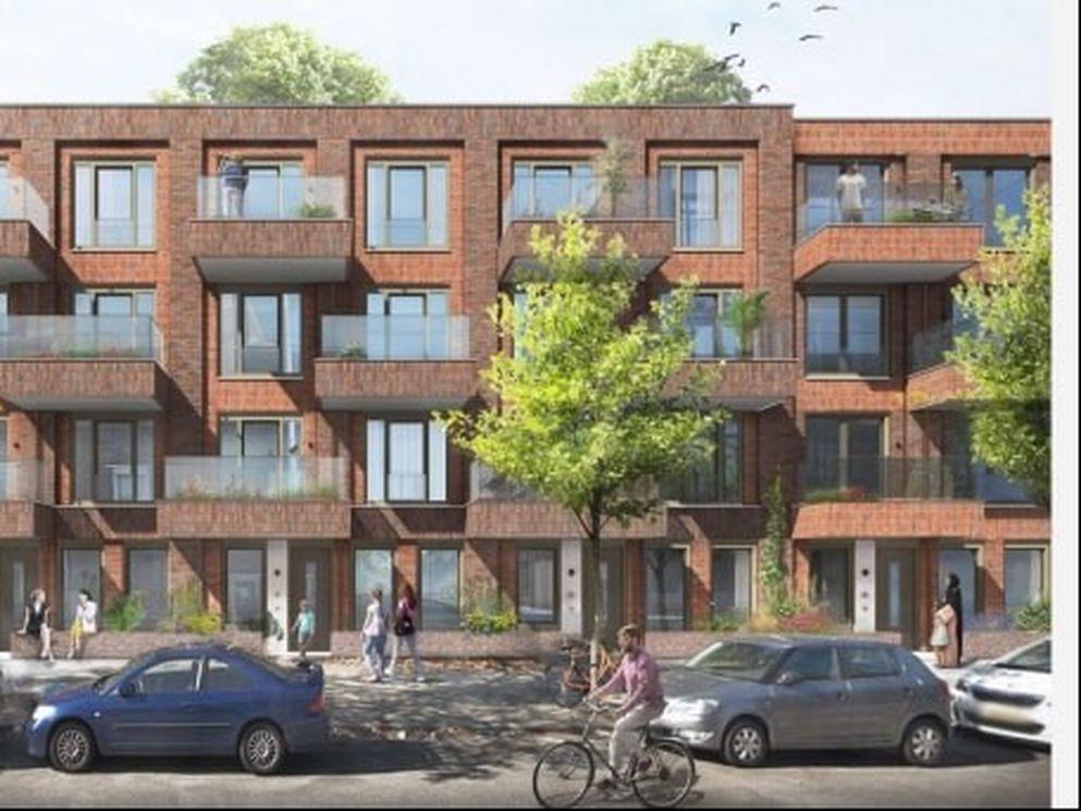 BAM Wonen en Mitros geven startsein bouw 61 sociale huurwoningen aan De Omloop in Utrecht