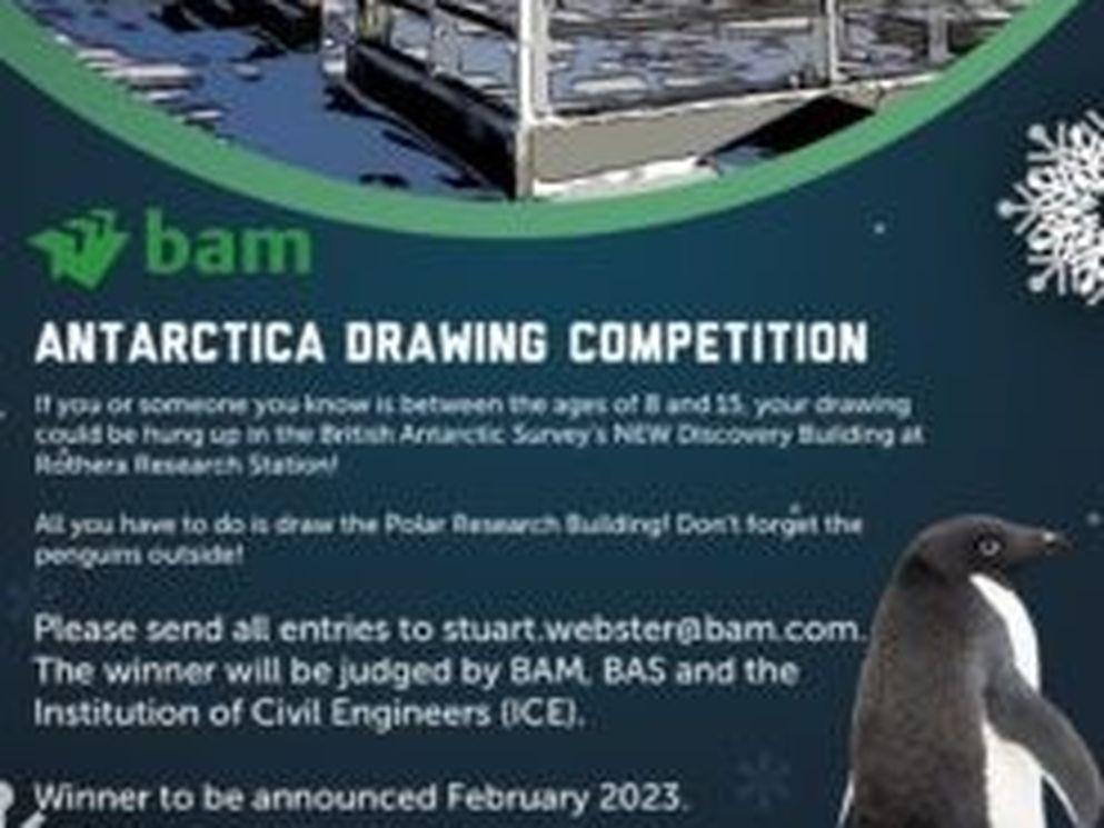 Antarctica drawing competition launches