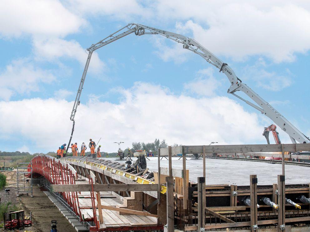 Eerste cementarme brug in Nederland