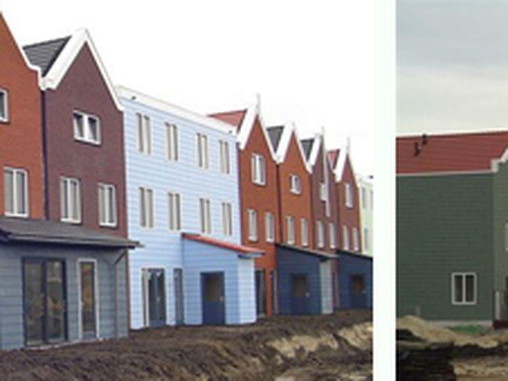 Amsterdam-Noord is 24 woningen in 'Zaanse' stijl rijker