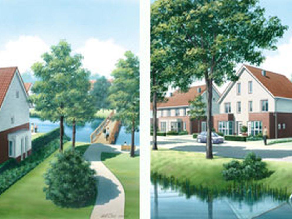 Start verkoop twee-onder-een-kapwoningen en eengezinswoningen De Grienden in Rodenrijse Zoom (Lansingerland)