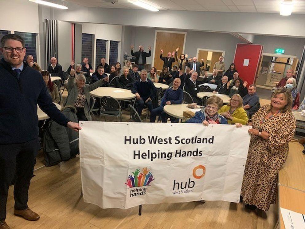 Hub West Scotland lends a helping hand to the Mental Health Network