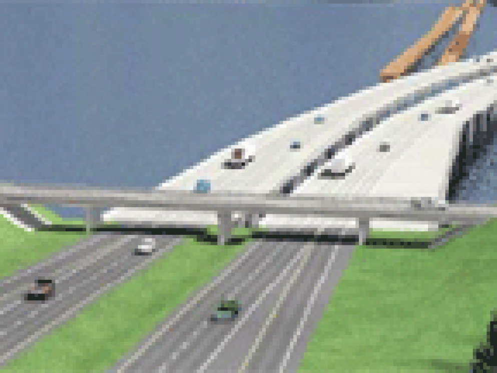 Flatiron opent nieuwe brug over Escambia Bay in Florida