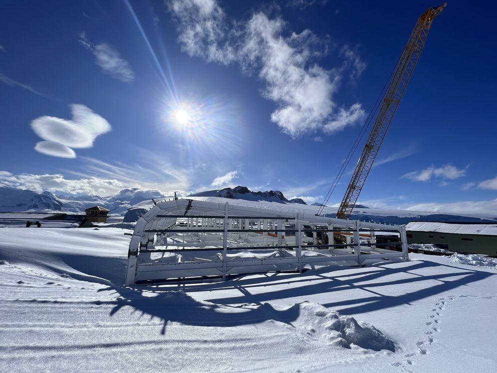 Construction season starts at UK’s largest Antarctic science research hub